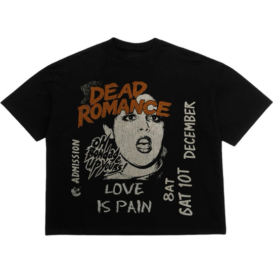 Dead Romance Admission Tee (Black/Orange)