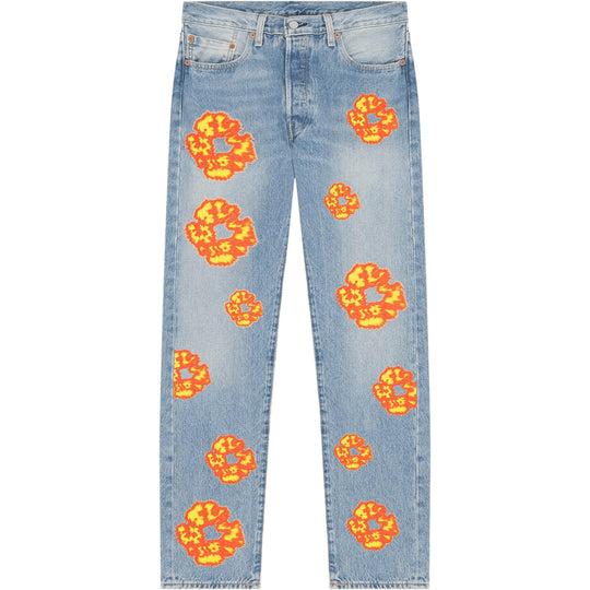 Denim Tears x Offset 501 Jeans Light Wash