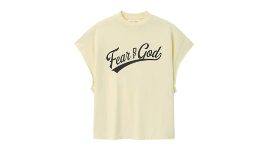 Fear of God Cut Off 90s T-shirt Chalk