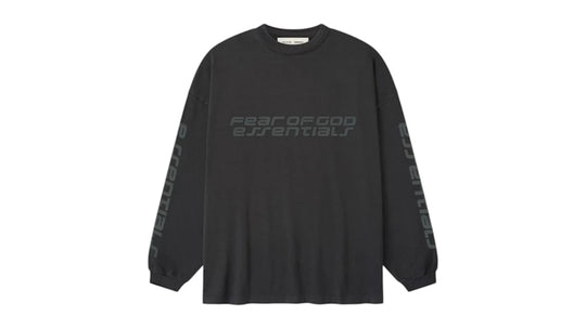 Fear of God Essentials 90's Long Sleeve Tee Vintage Black