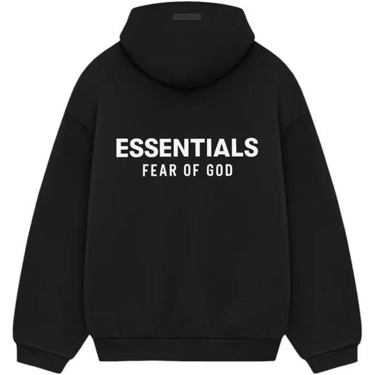 Fear of God Essentials Fleece Hoodie Black (FW24)
