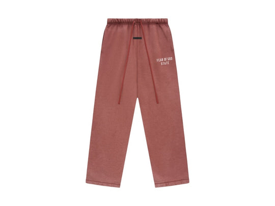 Fear of God Essentials Heavy Fleece Relaxed Sweatpant Crimson