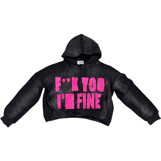 Fine Britches F**k U Hoodie Black