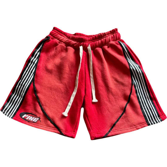 Fine Britches Racer Shorts Black Cherry