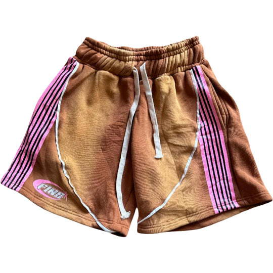 Fine Britches Racer Shorts Pink Mocha