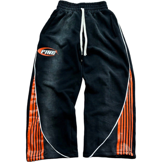 Fine Britches Sweatpants Black Citrus