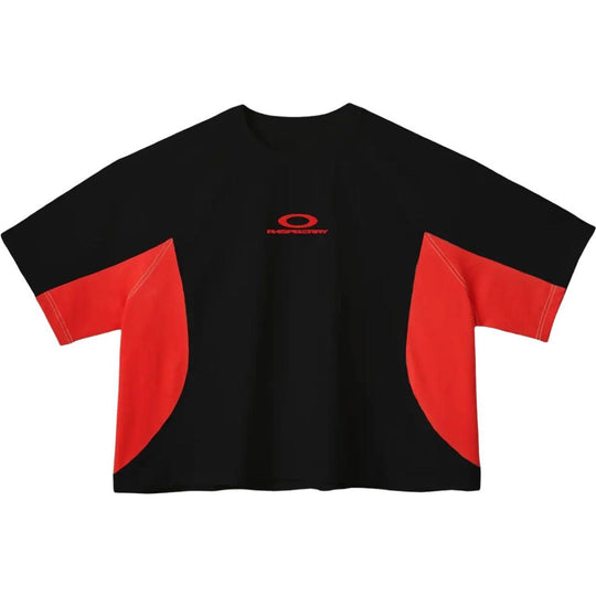 GV Gallery Cropped Velvet Tee Black