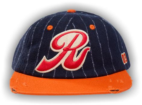 GV Gallery Jackie Robinson Cap 'Navy/Orange'
