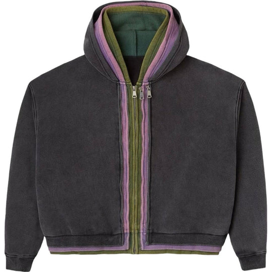 GV Gallery Raspberry Hills 3 Zip Splice Hoodie Black