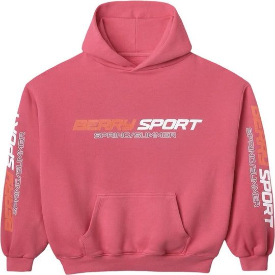GV Gallery Raspberry Hills Berry Sport S.S Bubble Gum Hoodie