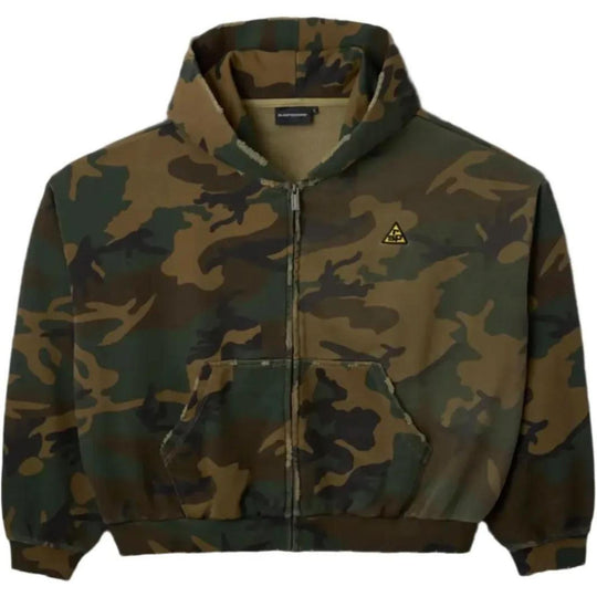 GV Gallery Raspberry Hills Bunker Zip Up Hoodie Camo