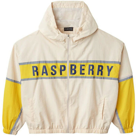 GV Gallery Raspberry Windbreaker Cream
