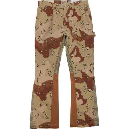 Gallery Dept. Carpenter Flare Chocolate Chip Denim