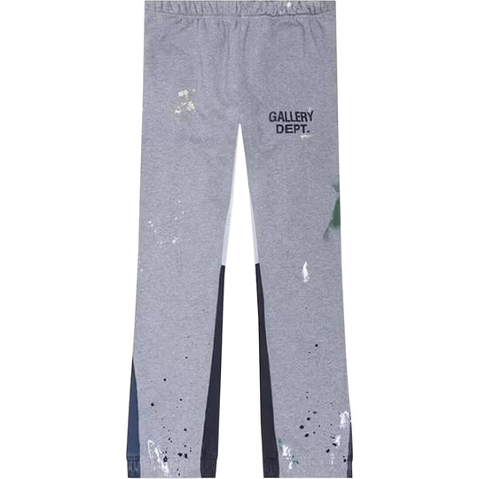 Gallery Dept. Painted Flare Sweat Pants Heather Grey