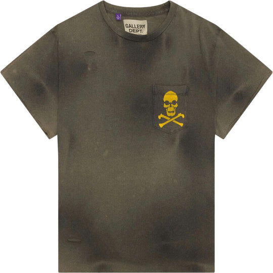 Gallery Dept. Zip Tee Vintage Black