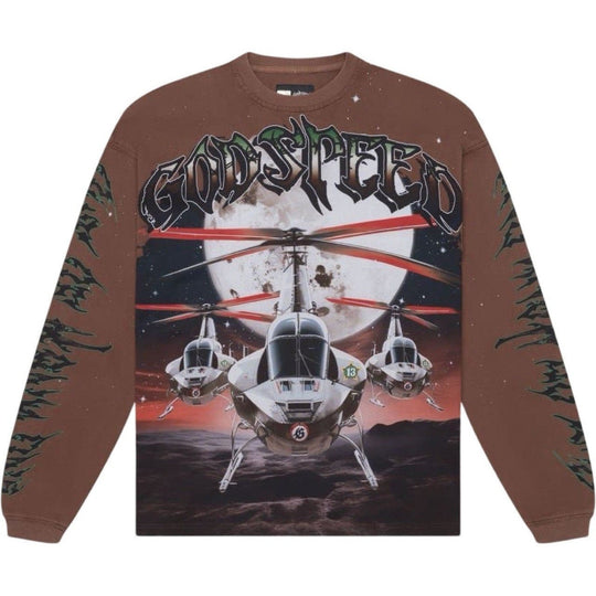 Godspeed Air Strike L/S T-Shirt Mocha