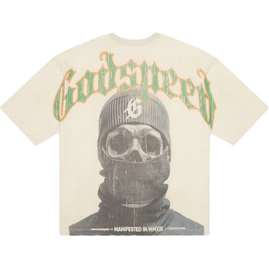 Godspeed Balaclava Season T-Shirt Bone