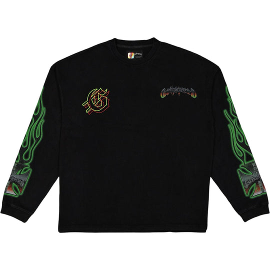Godspeed Biker Nation Long Sleeve T-Shirt Black