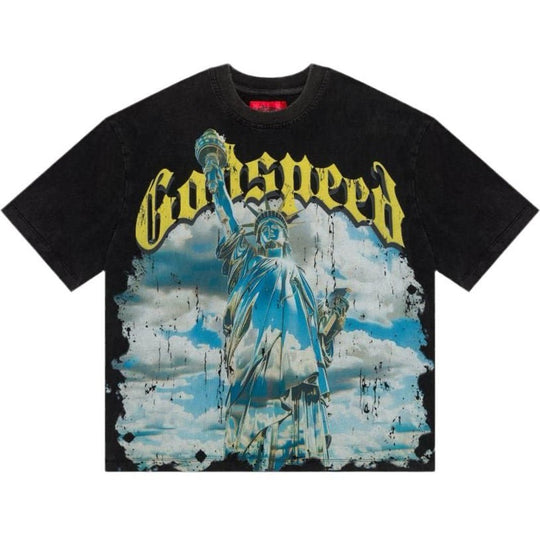 Godspeed Chrome Liberty T-Shirt Black