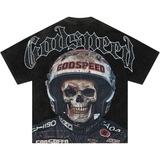 Godspeed Crash Out T-Shirt Black Wash