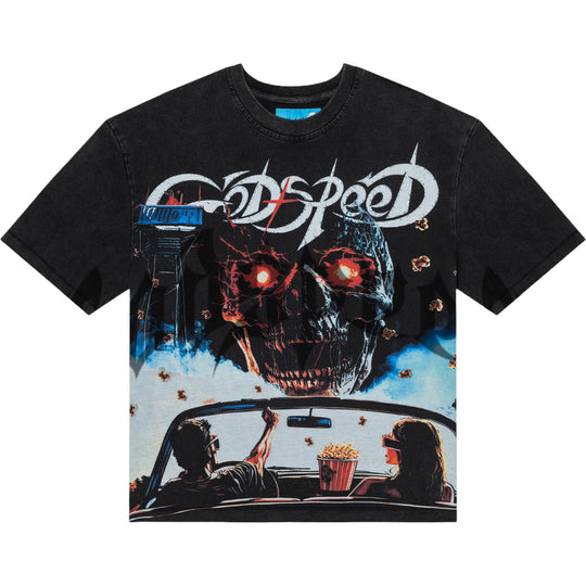 Godspeed Drive-In T-Shirt Black Wash