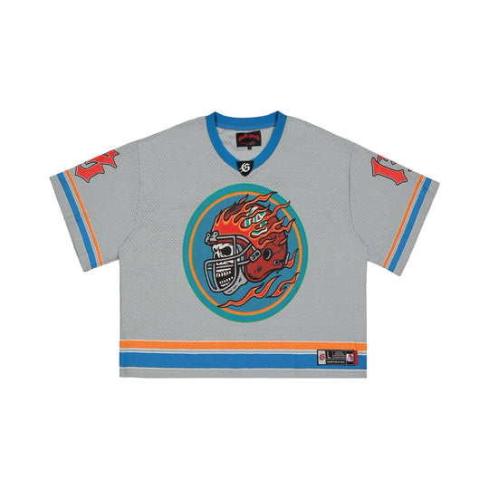Godspeed First Down Jersey Grey/Blue/Orange