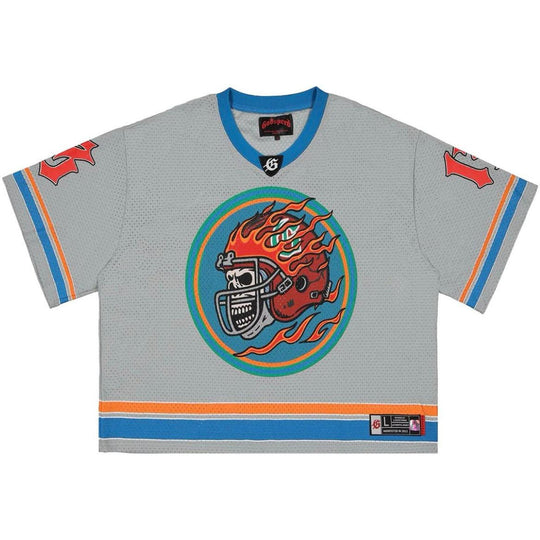 Godspeed First Down Jersey Grey/Blue/Orange