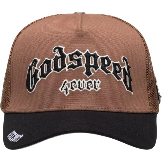 Godspeed GS Forever Trucker Hat Brown