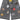 Godspeed Infinity Denim Shorts Grey Multi-Color