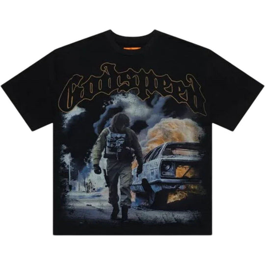 Godspeed Khaos T-Shirt Black