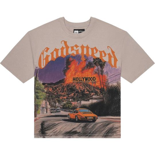 Godspeed Los Scandalous T-Shirt Stone Wash