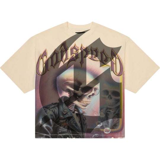 Godspeed Man In The Mirror T-Shirt Bone