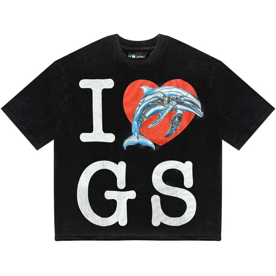 Godspeed Miami Dolphin T-Shirt Black