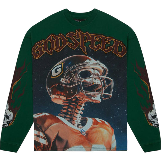 Godspeed Morale Long Sleeve T-Shirt Green