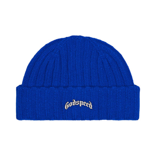 Godspeed OG Logo Emblem Beanie Cobalt Blue
