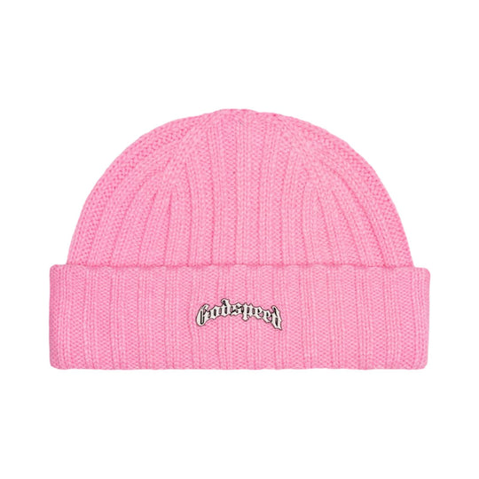 Godspeed OG Logo Emblem Beanie Hyper Pink