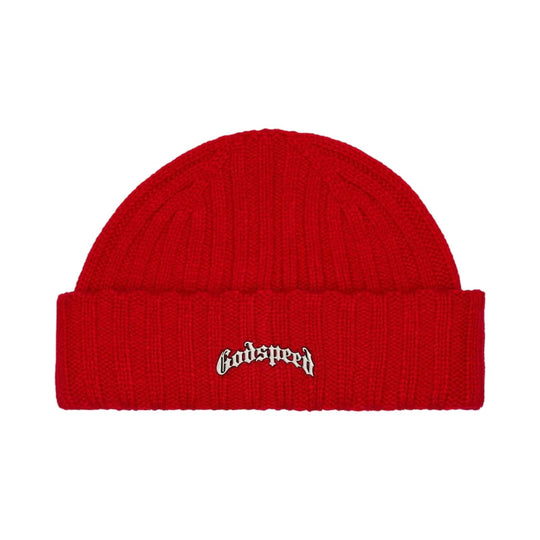 Godspeed OG Logo Emblem Beanie Red
