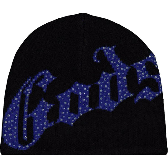 Godspeed OG Logo Studded Beanie Black/Blue