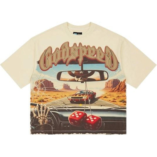 Godspeed On The Run II T-shirt Bone