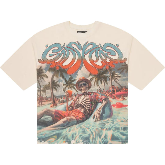 Godspeed Pool Party T-Shirt Bone