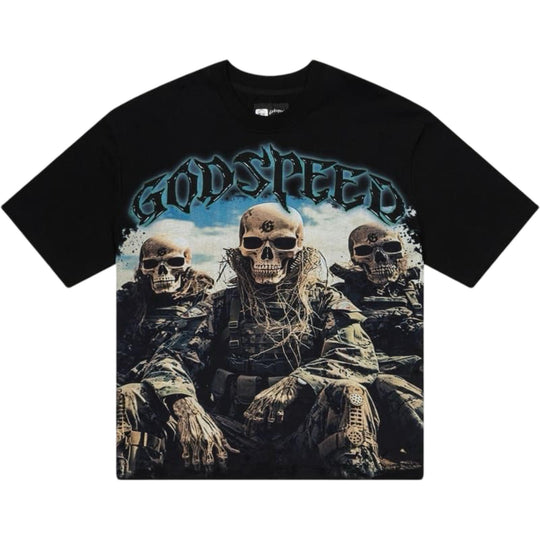 Godspeed Squadron T-Shirt Black