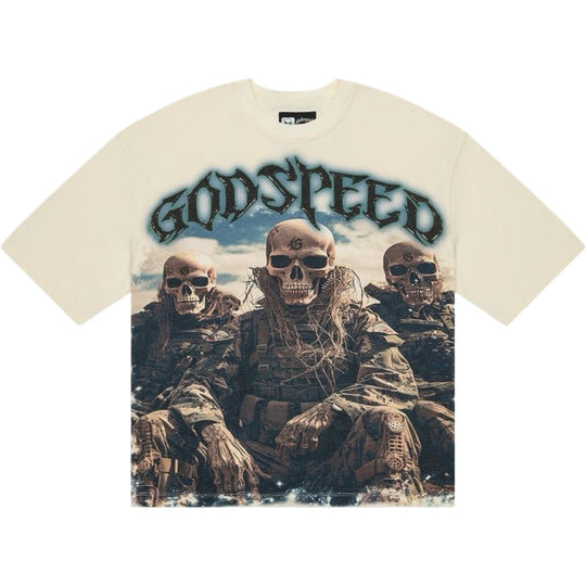 Godspeed Squadron T-Shirt Bone Wash