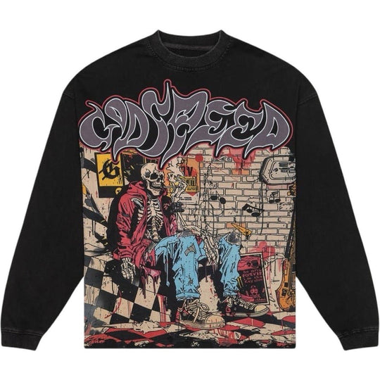 Godspeed Stoner L/S T-Shirt Black