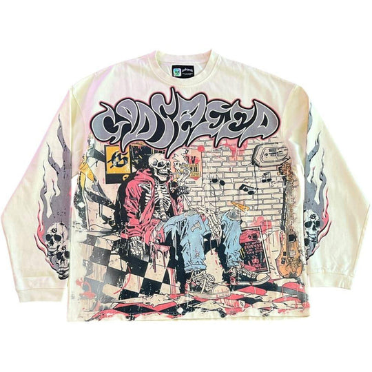 Godspeed Stoner L/S T-Shirt Bone