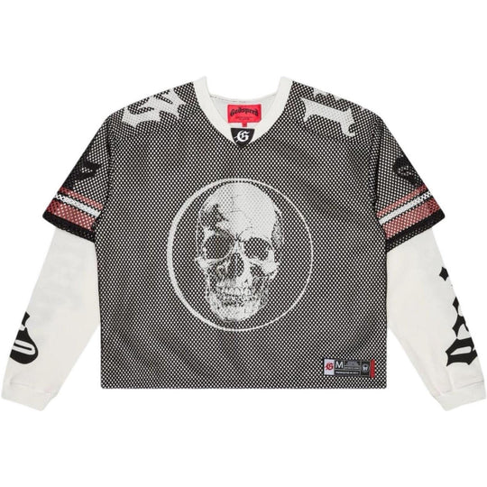 Godspeed TD Layered Jersey L/S Black/White/Red
