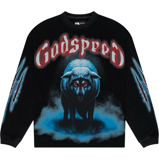 Godspeed W.I.S.C II Long Sleeve T-Shirt Black