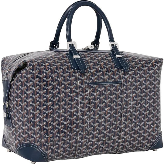 Goyard Bowling 45 Bag Navy Blue