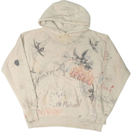 Saint Michael Heaven Or Hell Hoodie