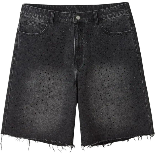 HMDD Billie Jean Crystal Shorts Black