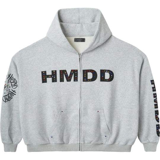 HMDD Chimstone Zip Up Grey